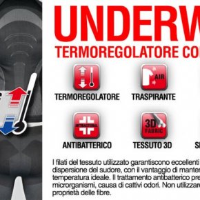 indumento termoregolatore corpo Cofra